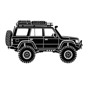 Виниловая наклейка «Наклейка Автомобиль-110 — силуэт машины на винил»