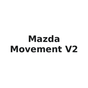 Виниловая наклейка «Наклейка Mazda Movement V2 — узкая полоса на кузов»